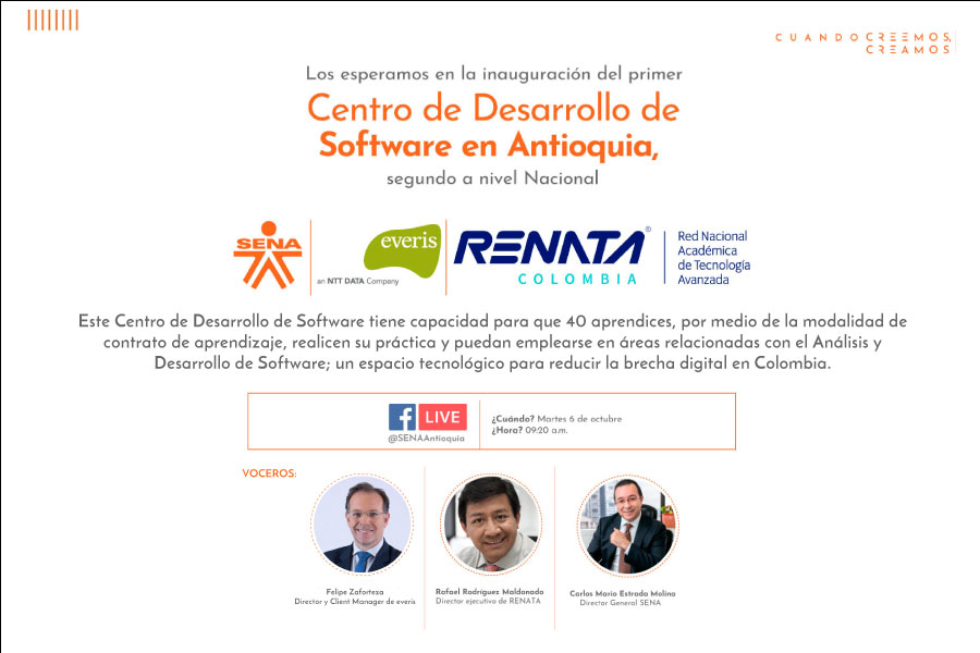 Inauguración Centro de Desarrollo de Software en Medellín