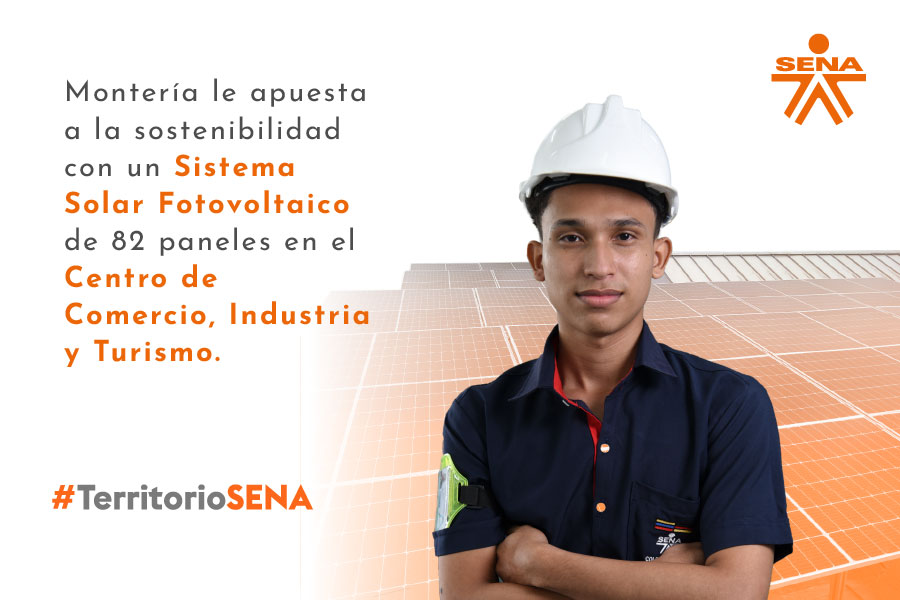 Puesta en marcha del Sistema Solar Fotovoltaico en Montería