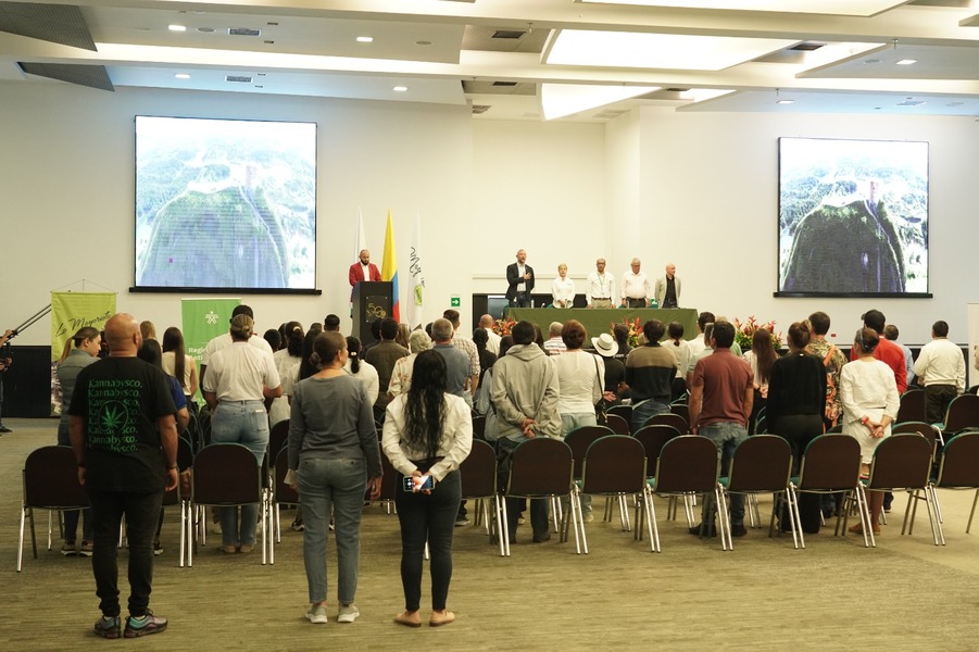 Instalación del Congreso de Economía Circular y Sostenibilidad en Antioquia.