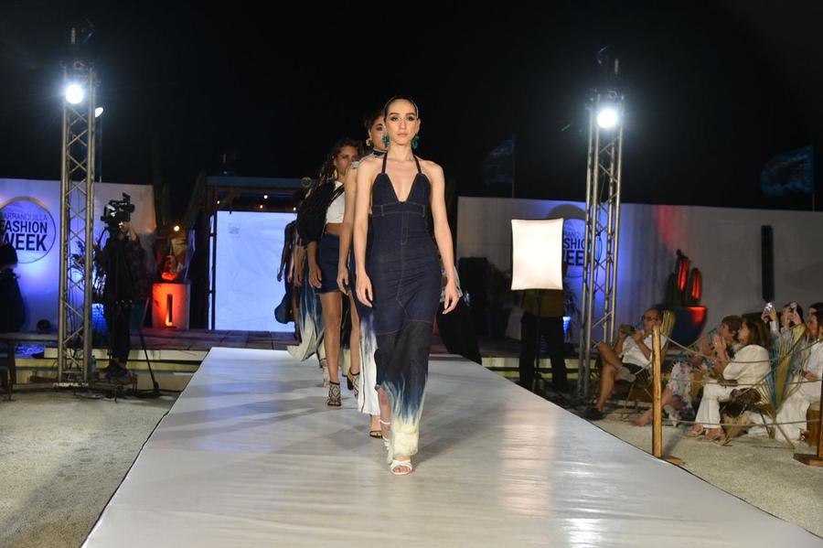 El SENA participó con dos colecciones elaboradas por aprendices del programa de Diseño para la Industria de la Moda. 