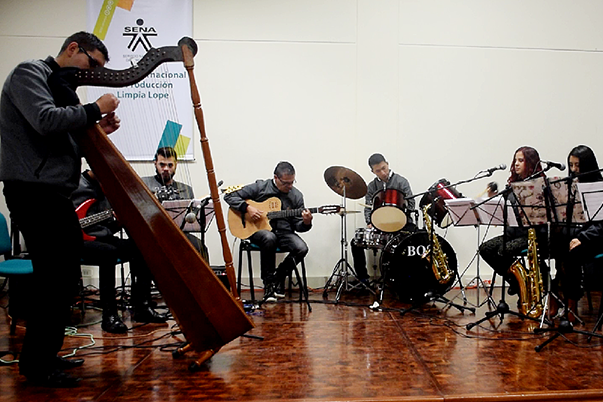 Suena la música de aprendices nariñenses en Bolivia 