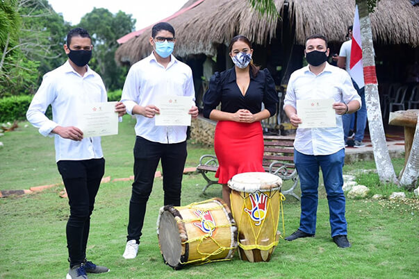 25 músicos de la Fundación Banda Departamental de Baranoa certificaron sus competencias laborales