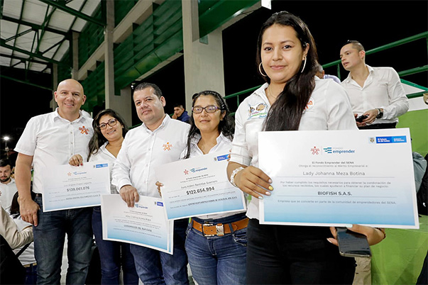 Se entregan más de 750 millones de pesos a emprendedores de Putumayo