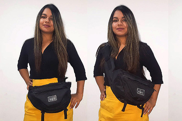 Emprendedora en Nariño crea maletines y bolsos multifuncionales