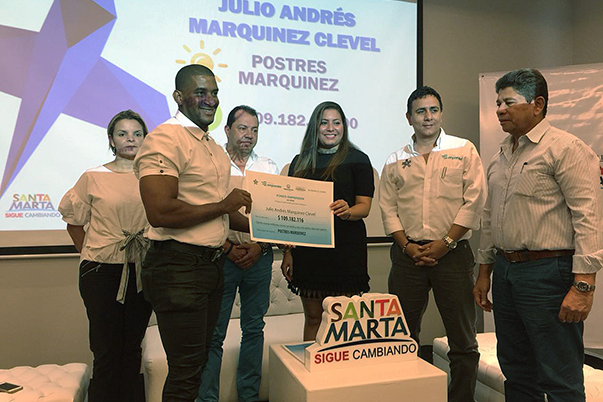 $2.500 millones para emprendedores de Santa Marta y Tumaco