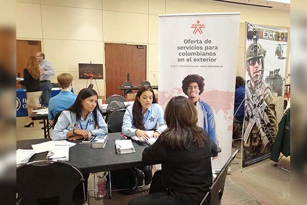SENA presente en las Ferias de Servicios para colombianos en el exterior