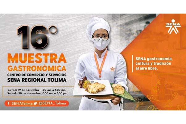 SENA Tolima nuevamente abre sus puertas para llevar a cabo la XVI Muestra Gastronómica.
