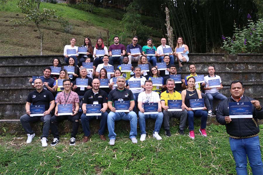 Imagen sobre los integrantes de la sede del botocamp de blingüismo 2022 en SENA Risaralda
