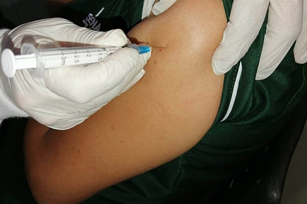A nivel país, desde comienzos de febrero se han unido a la formación en vacunación por el Covid 19 