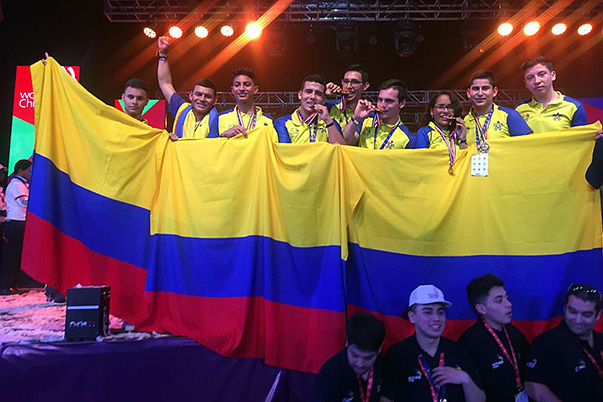 Selección SENA es campeona en WorldSkills América