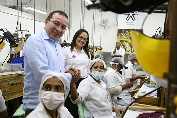 Director General del SENA visita los modernos ambientes de aprendizaje de Bolívar