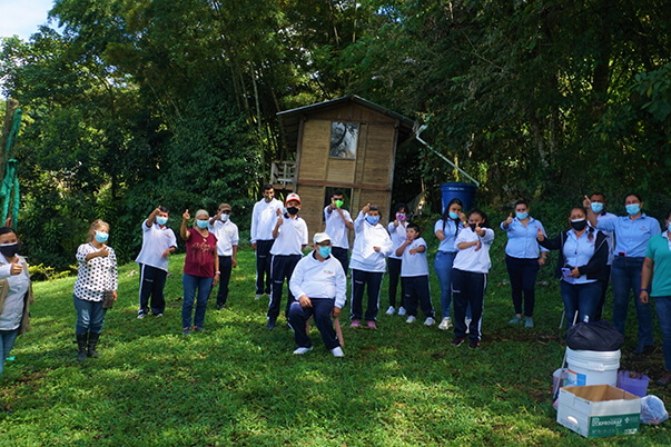 Grupo de formación en condición diferente del programa SENA Emprende Rural (SER), Regional Cundinamarca.