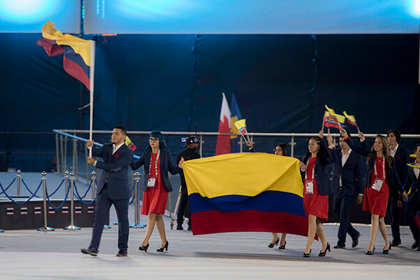 Aprendices Colombianos se destacaron en justas nacionales de Chile. 